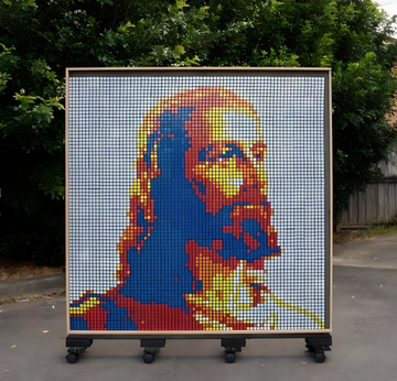 146 x 146 cm Wood Framework + Acrylic Cover